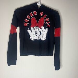 NWT Minnie Long Sleeve with Hood